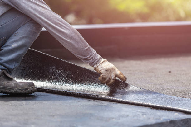 Professional Vapor Barrier Installation technician working in Edwardsburg, MI